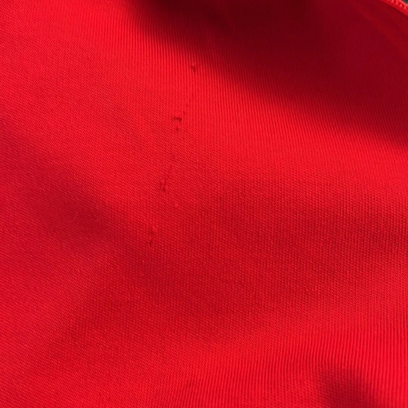 VINEYARD VINES Men's Medium Red Zippered Pullover Sweater 100% Pima Cotton. - Picture 5 of 6